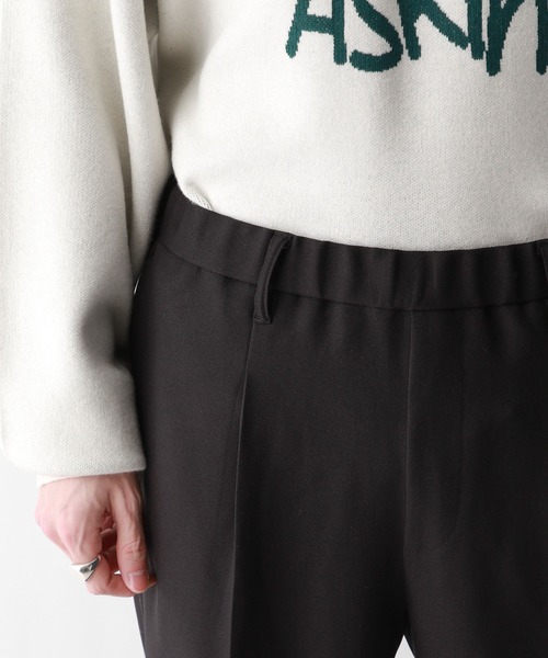 RAGEBLUE（レイジブルー）の「【セットアップ対応】ワイドストレート/イージースラックス（スラックス・メンズ・グレー/ブラック/ホワイト/ベージュ・SMALL/MEDIUM/LARGE）」の17枚目の写真