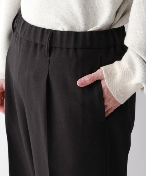 RAGEBLUE（レイジブルー）の「【セットアップ対応】ワイドストレート/イージースラックス（スラックス・メンズ・グレー/ブラック/ホワイト/ベージュ・SMALL/MEDIUM/LARGE）」の18枚目の写真