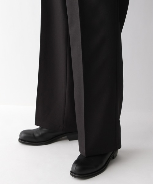 RAGEBLUE（レイジブルー）の「【セットアップ対応】ワイドストレート/イージースラックス（スラックス・メンズ・グレー/ブラック/ホワイト/ベージュ・SMALL/MEDIUM/LARGE）」の19枚目の写真