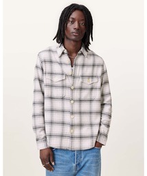 ALLSAINTS（オールセインツ）の「HAMURA CHECKED RELAXED FIT SHIRT | HAMURA チェック リラックス フィット シャツ（シャツ/ブラウス）」