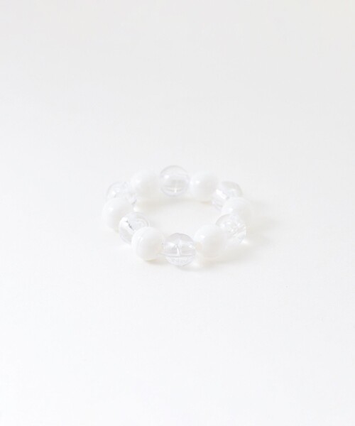 BEAMS BOY(ビームスボーイ)の「丸ビーズ リング 2P(リング・レディース・ブルー/レッド/ホワイト・ONE SIZE)」の7枚目の写真