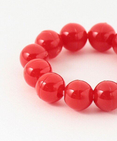 BEAMS BOY(ビームスボーイ)の「丸ビーズ リング 2P(リング・レディース・ブルー/レッド/ホワイト・ONE SIZE)」の16枚目の写真