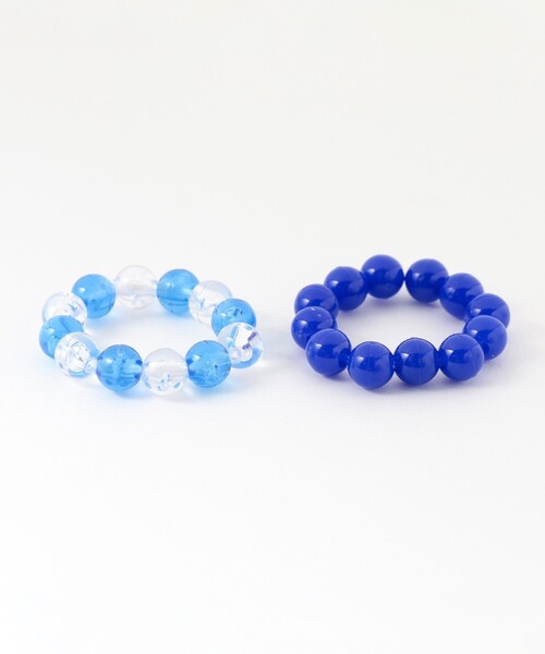 BEAMS BOY(ビームスボーイ)の「丸ビーズ リング 2P(リング・レディース・ブルー/レッド/ホワイト・ONE SIZE)」の18枚目の写真