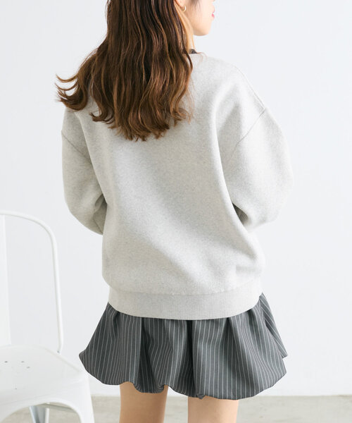 w closet(ダブルクローゼット)の「刺繍ポロニット(ニット/セーター・レディース・アイボリー/ネイビー/レッド・FREE)」の7枚目の写真