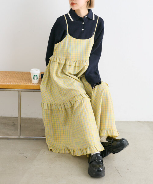 w closet(ダブルクローゼット)の「刺繍ポロニット(ニット/セーター・レディース・アイボリー/ネイビー/レッド・FREE)」の18枚目の写真