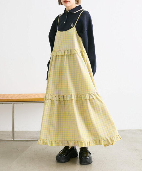 w closet(ダブルクローゼット)の「刺繍ポロニット(ニット/セーター・レディース・アイボリー/ネイビー/レッド・FREE)」の20枚目の写真