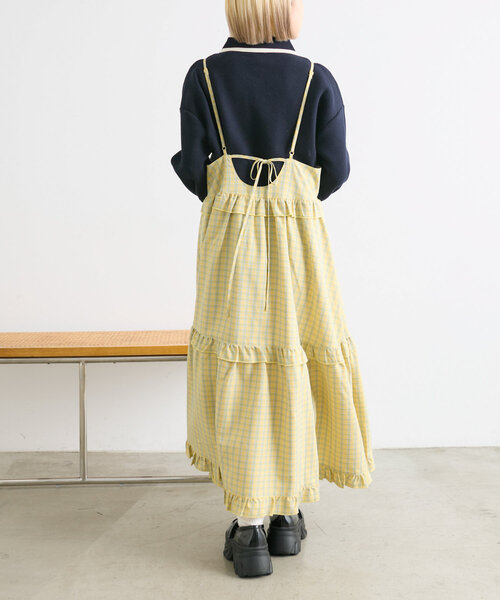 w closet(ダブルクローゼット)の「刺繍ポロニット(ニット/セーター・レディース・アイボリー/ネイビー/レッド・FREE)」の22枚目の写真