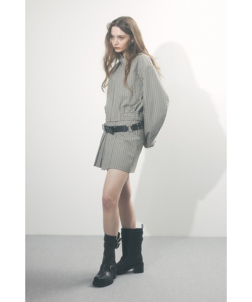 セール】【セットアップ可】FRONT ZIP CROP BZ フロントジップ