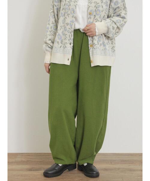 Samansa Mos2（サマンサ モスモス）の「【M/Lサイズ】ツイル裾ダーツパンツ（その他パンツ・レディース・キナリ/ブルー/カーキ/チャコールグレー・M/L）」の5枚目の写真