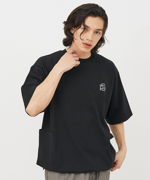 POLeR（ポーラー）の「【POLeR/ポーラー】COOLMAX W POCKET TEE/ダブルポケットTシャツ（Tシャツ/カットソー・メンズ・ホワイト/ベージュ/ブラック・M/L）」の21枚目の写真