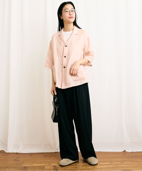 DAILY LINEN shirt（シャツ/ブラウス）｜fig London（フィグ
