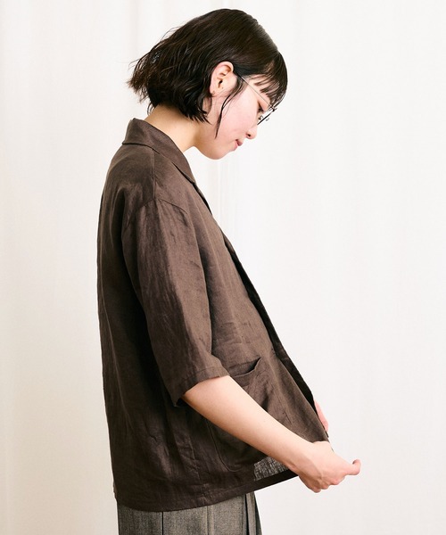 DAILY LINEN shirt（シャツ/ブラウス）｜fig London（フィグ
