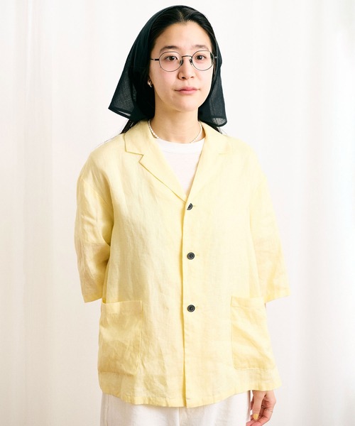 fig London（フィグロンドン）の「DAILY LINEN shirt（シャツ