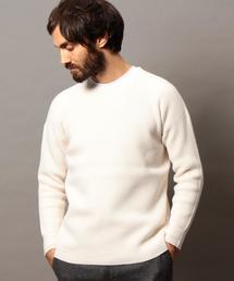 BEAUTY&YOUTH UNITED ARROWS | BY ワッフル クルーネックニット(ニット/セーター)