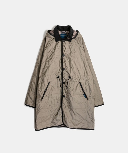 LAVENHAM（ラベンハム）の「Unwadded Gathered Waist Denston Mens / アンワディッド ギャザード ウエスト デンストン メンズ（その他アウター・メンズ・ダークブラック/ベージュ系その他・M/L/XS/S）」の2枚目の写真