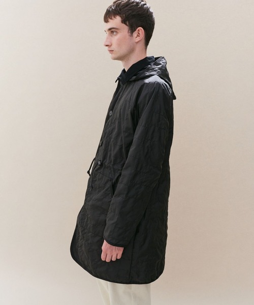 LAVENHAM（ラベンハム）の「Unwadded Gathered Waist Denston Mens / アンワディッド ギャザード ウエスト デンストン メンズ（その他アウター・メンズ・ダークブラック/ベージュ系その他・M/L/XS/S）」の6枚目の写真