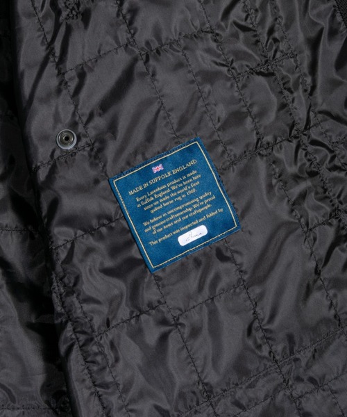 LAVENHAM（ラベンハム）の「Unwadded Gathered Waist Denston Mens / アンワディッド ギャザード ウエスト デンストン メンズ（その他アウター・メンズ・ダークブラック/ベージュ系その他・M/L/XS/S）」の18枚目の写真