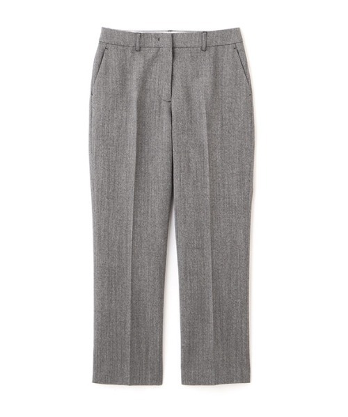 ETRE TOKYO（エトレトウキョウ）の「SANTEセンタークリーステーパードパンツ（スラックス・レディース・ブラック/グレー・M/S）」の11枚目の写真