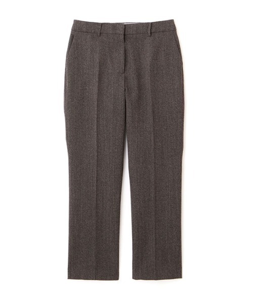 ETRE TOKYO（エトレトウキョウ）の「SANTEセンタークリーステーパードパンツ（スラックス・レディース・ブラック/グレー・M/S）」の13枚目の写真