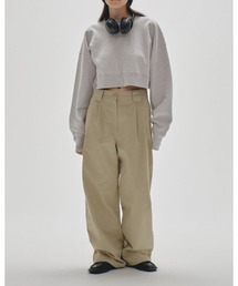TODAYFUL（トゥデイフル）の「TODAYFUL Cropped Sweat Pullover