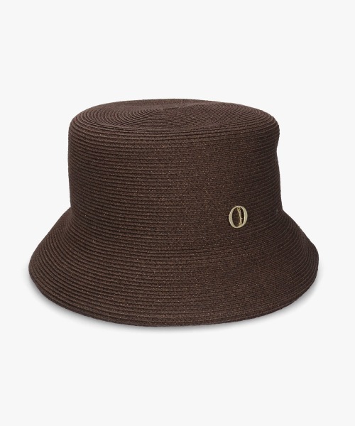 Chapeau d' O（シャポードオー）の「Chapeau d' O  Lame Silk Braid Bucket / シャポードオー（ハット・レディース・ブラック/ライトブルー/ピンク/ベージュ/ブラウン・M/57.5cm）」の3枚目の写真