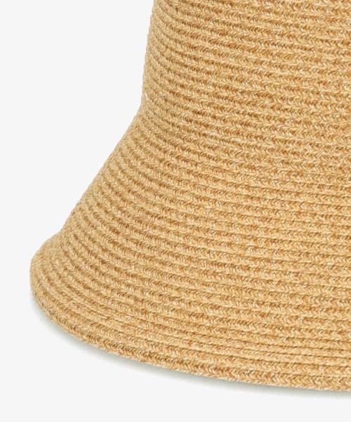 Chapeau d' O（シャポードオー）の「Chapeau d' O  Lame Silk Braid Bucket / シャポードオー（ハット・レディース・ブラック/ライトブルー/ピンク/ベージュ/ブラウン・M/57.5cm）」の12枚目の写真