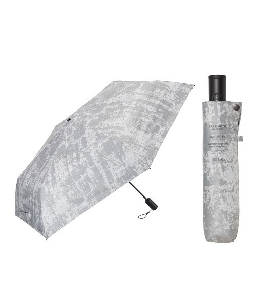 Waterfront（ウォーターフロント）の「【自動開閉】カルオート 反射 UVブロック 折 55cm スポンジドローイング（折りたたみ傘・メンズ・ネイビー/ブラウン/ライトグレー・FREE）」の16枚目の写真