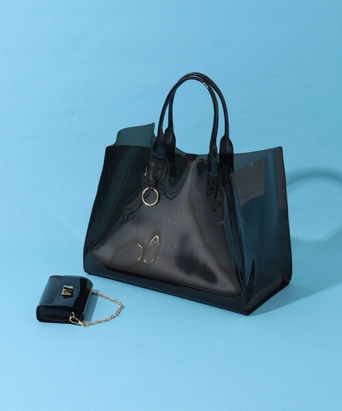 セール】PVCトート＆ミニバッグチャーム L（トートバッグ）｜NOLLEY'S