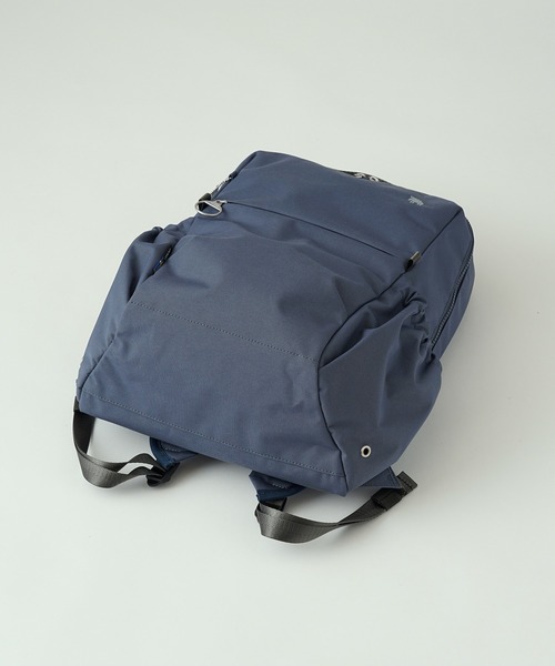 moz（モズ）の「moz(モズ) 軽量 撥水 A4サイズ収納 キャリーオン リュック ZZRK-02（バックパック/リュック・レディース・ブラック/トリコロール/アイボリー/グレイッシュブルー/キャメル・ONE SIZE）」の6枚目の写真