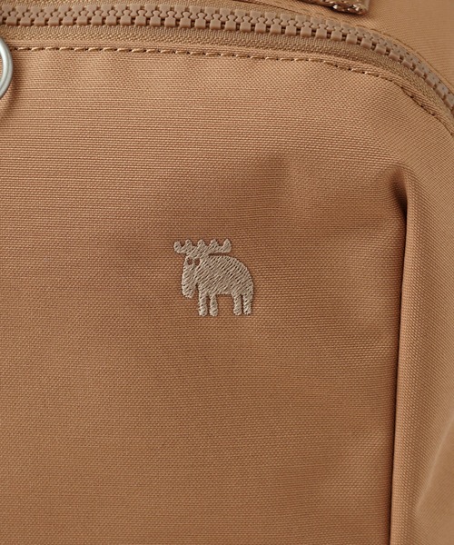 moz（モズ）の「moz(モズ) 軽量 撥水 A4サイズ収納 キャリーオン リュック ZZRK-02（バックパック/リュック・レディース・ブラック/トリコロール/アイボリー/グレイッシュブルー/キャメル・ONE SIZE）」の9枚目の写真