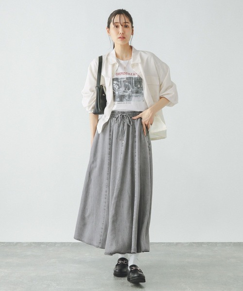 専用【9/7まで】 セール】エアリーリラックスDENIMスカート/282484（スカート
