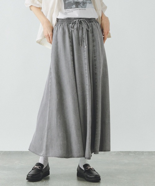 GLOBAL WORK(グローバルワーク)の「エアリーリラックスDENIMスカート/282484(スカート・レディース・ベージュ/ブルー系その他4/グレー系その他2/ネイビー・SHORT/REGULAR)」の20枚目の写真