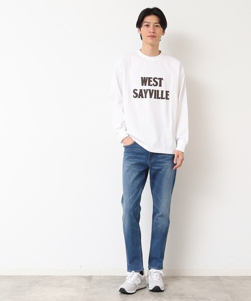 Dessin（デッサン）の「【洗える】スリムストレッチデニムパンツ（デニムパンツ・メンズ・ライトブルー/ブルー・03/02）」の4枚目の写真