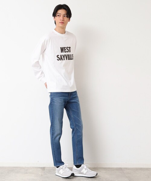 Dessin（デッサン）の「【洗える】スリムストレッチデニムパンツ（デニムパンツ・メンズ・ライトブルー/ブルー・03/02）」の5枚目の写真