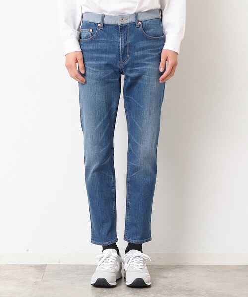 Dessin（デッサン）の「【洗える】スリムストレッチデニムパンツ（デニムパンツ・メンズ・ライトブルー/ブルー・03/02）」の11枚目の写真