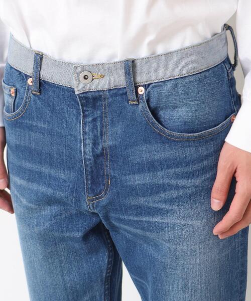 Dessin（デッサン）の「【洗える】スリムストレッチデニムパンツ（デニムパンツ・メンズ・ライトブルー/ブルー・03/02）」の14枚目の写真