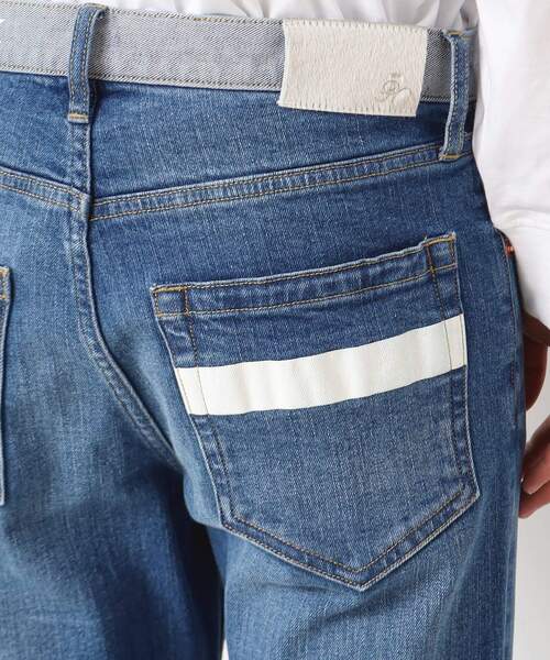 Dessin（デッサン）の「【洗える】スリムストレッチデニムパンツ（デニムパンツ・メンズ・ライトブルー/ブルー・03/02）」の17枚目の写真