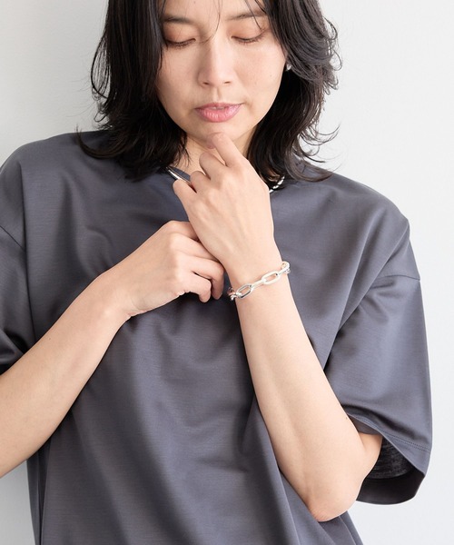 BARNYARDSTORM(バンヤードストーム)の「BARNYARDSTORM / スクエアチェーンブレスレット(ブレスレット・レディース・その他1/その他2・FREE)」の7枚目の写真