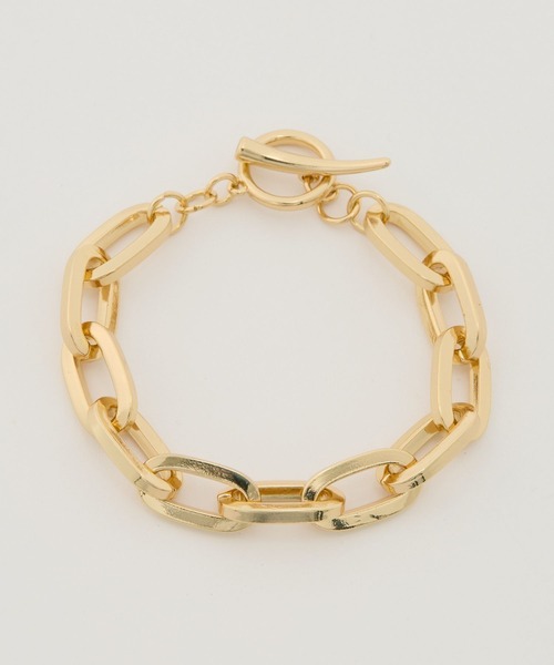 BARNYARDSTORM(バンヤードストーム)の「BARNYARDSTORM / スクエアチェーンブレスレット(ブレスレット・レディース・その他1/その他2・FREE)」の5枚目の写真