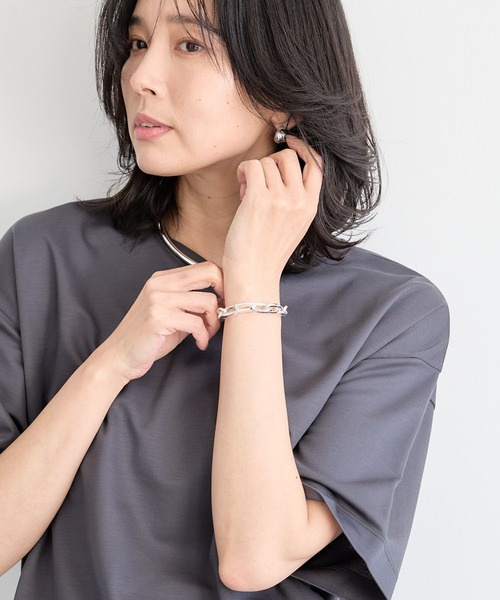 BARNYARDSTORM(バンヤードストーム)の「BARNYARDSTORM / スクエアチェーンブレスレット(ブレスレット・レディース・その他1/その他2・FREE)」の18枚目の写真