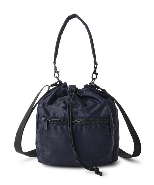 NEW ERA（ニューエラ）の「NEW ERA/ニューエラ ショルダーバック 2WAY ドローストリング ポーチ 3L ナイロンツイル ブラック/オリーブ/ネイビー 14392362/14392363/14750989（ショルダーバッグ・メンズ・ブラック/オリーブ/ネイビー・FREE）」の3枚目の写真