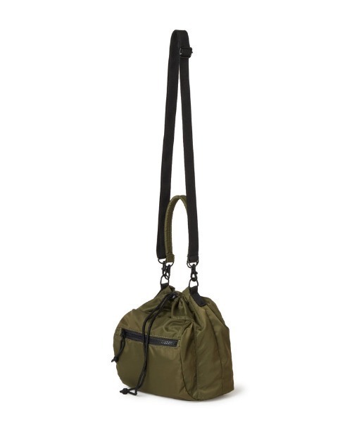 NEW ERA（ニューエラ）の「NEW ERA/ニューエラ ショルダーバック 2WAY ドローストリング ポーチ 3L ナイロンツイル ブラック/オリーブ/ネイビー 14392362/14392363/14750989（ショルダーバッグ・メンズ・ブラック/オリーブ/ネイビー・FREE）」の15枚目の写真