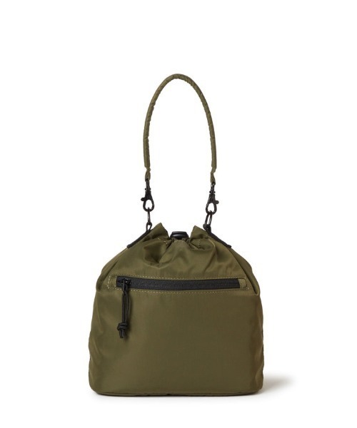 2WAY ドローストリング ポーチ 3L Y's FW25 ナイロンツイル 2WAY ドローストリング ポーチ 3L Y's FW25 ナイロンツイル