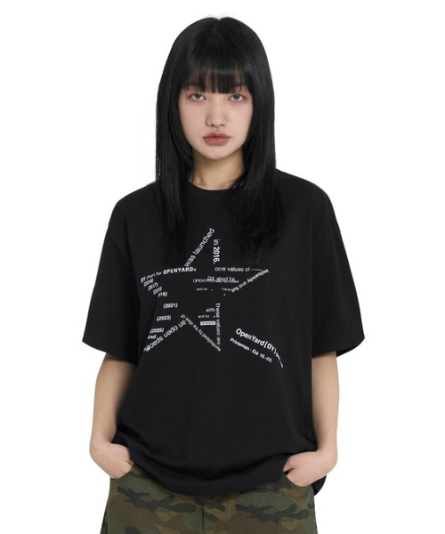 OY/オーワイ』 TYPO STAR TEE/タイポスター半袖Tシャツ（Tシャツ