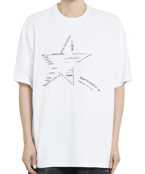 ★OY★DOLLY STAR LOGO CROPPED TEE - WHITE★正規品/直送料込 OY (오와이) Ι OPENYARD