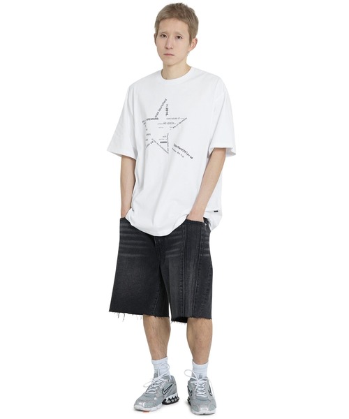 ★OY★TYPO STAR TEE - WHITE★正規品/韓国直送料込/人気 OY/オーワイ』 TYPO STAR TEE/タイポスター半袖Tシャツ（Tシャツ