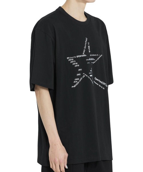 OY/オーワイ』 TYPO STAR TEE/タイポスター半袖Tシャツ（Tシャツ
