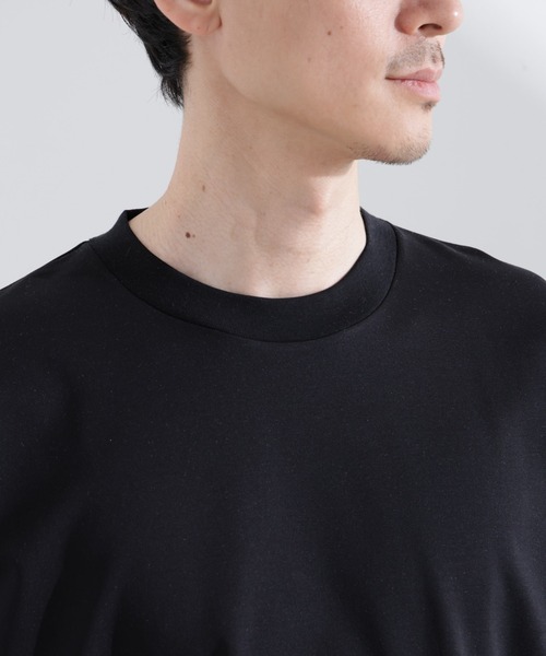 NANO universe(ナノユニバース)の「シルケットポンチロングスリーブバルーンTシャツ 長袖(Tシャツ/カットソー・メンズ・ホワイト/ブラック・M/L)」の19枚目の写真