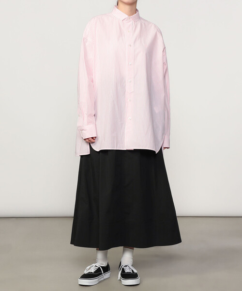 DANTON | ストレッチタイプライター 2タックスカート WOMEN DANTON | ストレッチタイプライター 2タックスカート WOMEN