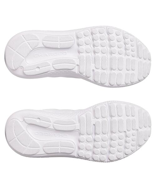 UNDER ARMOUR（アンダーアーマー）の「UAチャージド サージ4 エクストラワイド（ランニング/メンズ）（スニーカー・メンズ・グレー系その他・26.5cm/27.5cm/30.0cm/26.0cm/28.5cm/29.0cm/25.0cm/27.0cm/28.0cm/25.5cm）」の2枚目の写真